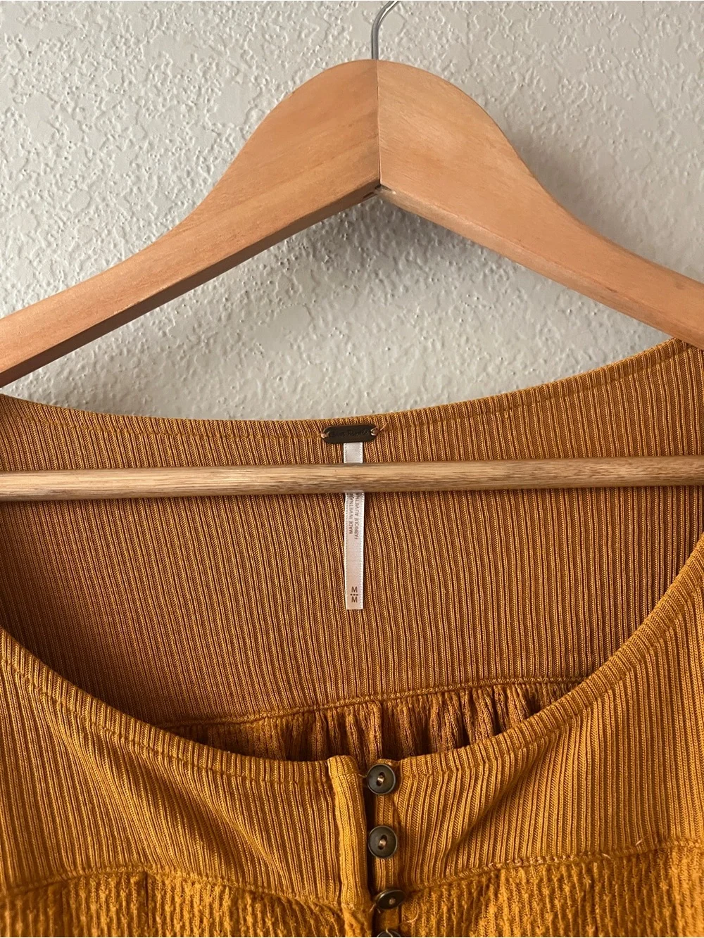 Free People soft mustard